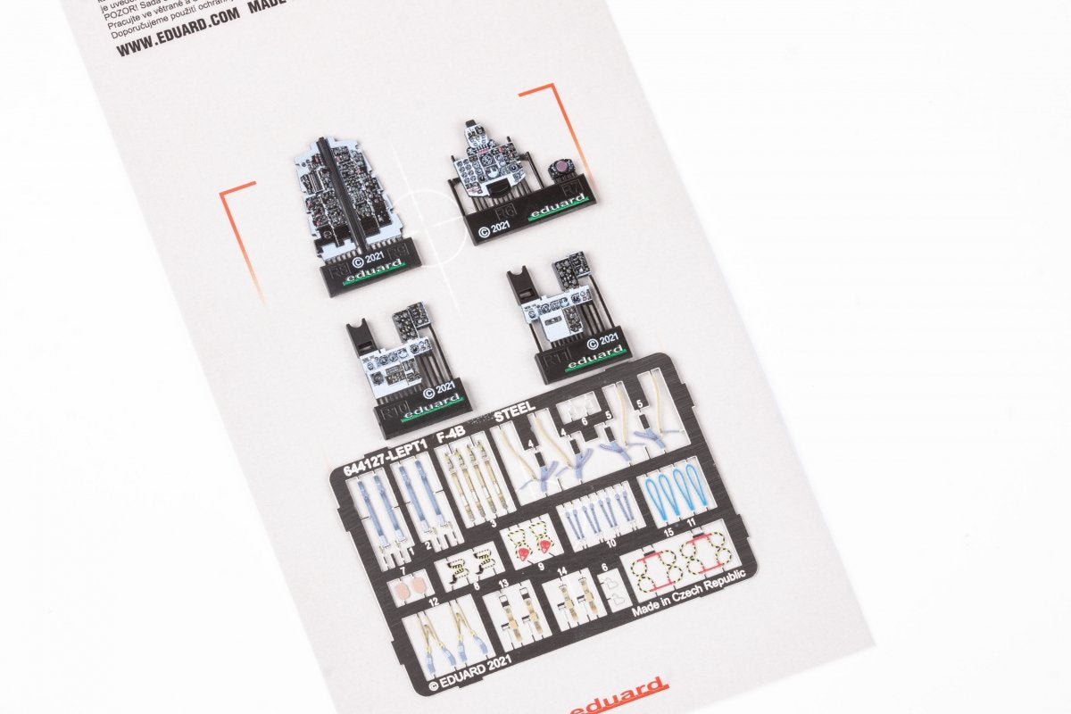 Eduard 644127 F-4B LööK TAMIYA 1/48 – immagine 4