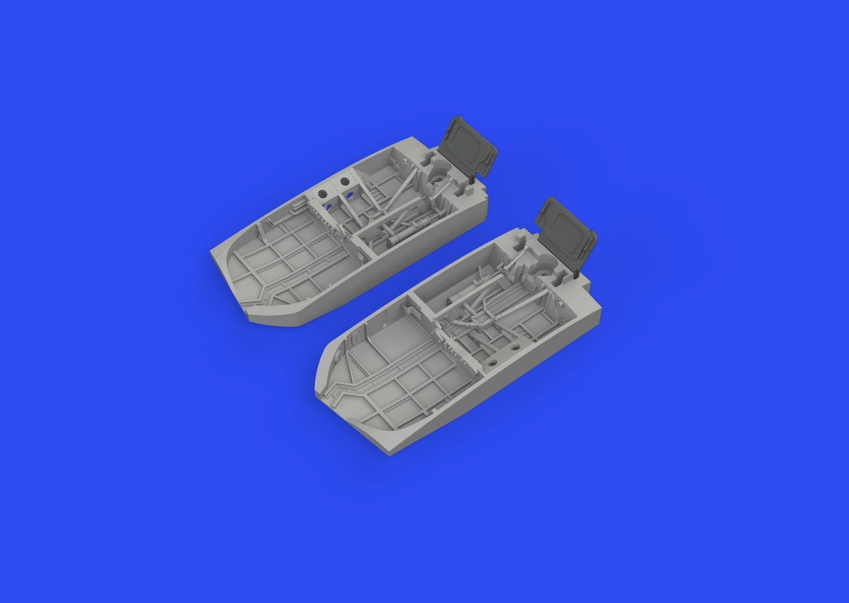 Eduard 648798 F6F wheel bays PRINT EDUARD 1/48 – imagen 6
