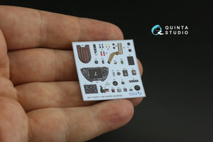 Quinta Studio QD48135 Spitfire Mk.V 3D-Printed &amp;amp; coloured Interior on decal paper (Airfix) 1/48 – immagine 4