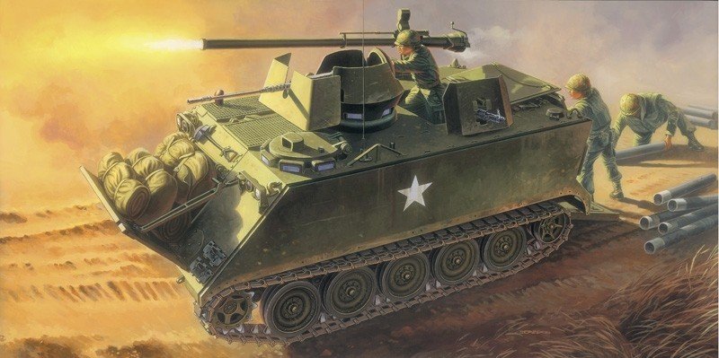 Italeri 6506 M113 ACAV with 106mm recoilless gun 1/35