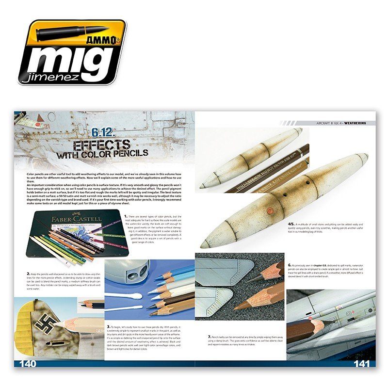 AMMO of Mig Jimenez 6053 ENCYCLOPEDIA OF AIRCRAFT MODELLING TECHNIQUES VOL.4 : WEATHERING (ENGLISH) – imagen 7