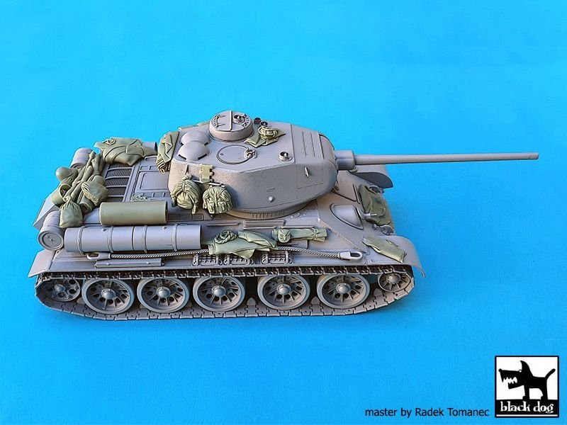 Ensemble d&amp;#39;accessoires Black Dog T35231 T-34/85 au 1/35 – image 3