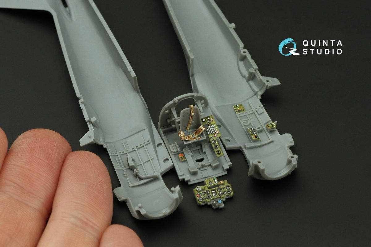 Quinta Studio QD72171 A6M3 Zero 3D-Printed &amp;amp; coloured Interior on decal paper (Tamiya) 1/72 – immagine 7