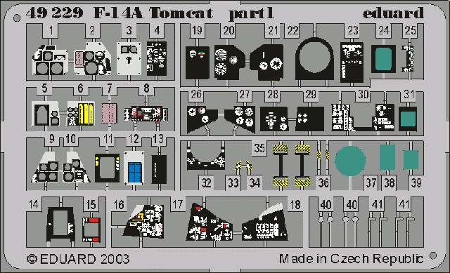 Eduard BIG4816 F-14A 1/48 HASEGAWA – imagen 5