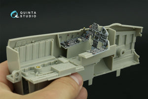 Quinta Studio QD32155 F-15C Early/F-15A/F-15J early 3D-Printed &amp;amp; coloured Interior on decal paper (Tamiya) 1/32 – imagen 12