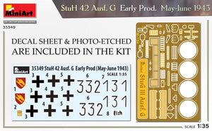 Mini Art 35349 StuH 42 Ausf. G Early Prod. May-June 1943 1/35 – image 2