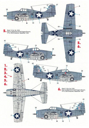 Techmod 48131 Grumman F4F-4 Wildcat 1/48 – Bild 6