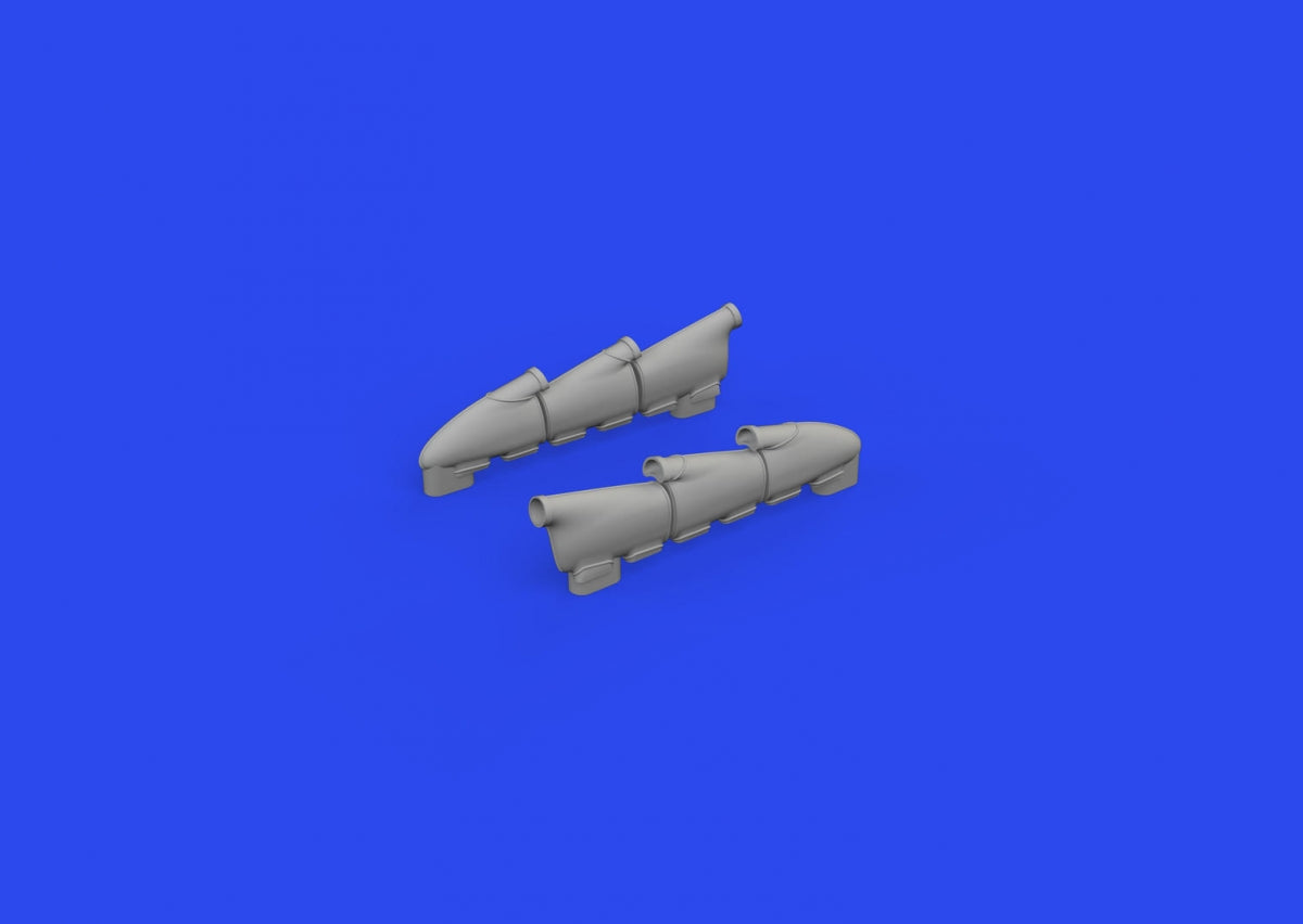 Eduard 648917 Hurricane Mk. II exhaust rounded PRINT Arma Hobby 1/48 – imagen 2