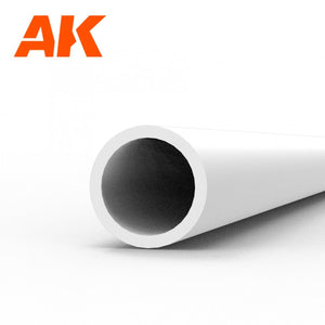 AK Interactive AK6543 HOLLOW TUBE 3.00 DIAMETER X 350MM – STYRENE HOLLOW TUBE – (5 UNITS) – imagen 2