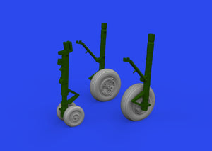Eduard 648996 Gannet wheels AIRFIX 1/48 – immagine 2