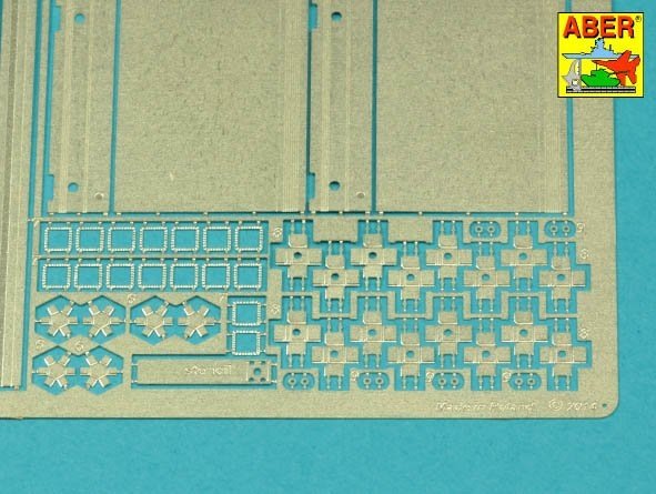Aber 16143 Tiger I, E Tunisien avec 501e bataillon - garde-boues latéraux 1/16 – image 4