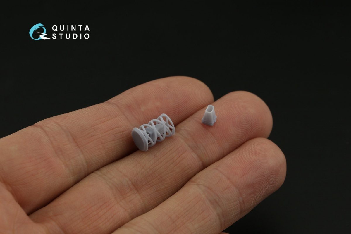 Quinta Studio QD+48370 F-4E late without DMAS 3D-Printed &amp;amp; coloured Interior on decal paper (Meng) (with 3D-printed resin parts) 1/48 – zdjęcie 15