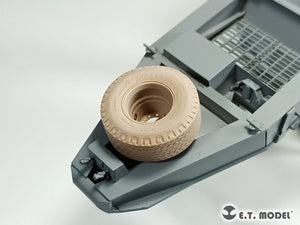 E.T. Model P35-119 US M747 Heavy Equipment Semi-Trailer Sagged wheels For Meng Kit 1/35 – imagen 5
