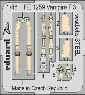 Eduard BIG49328 Vampire F.3 AIR 1/48 – immagine 4