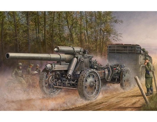 Trumpeter 02304 Obusier de campagne allemand de 15 cm s.FH 18 (1/35)