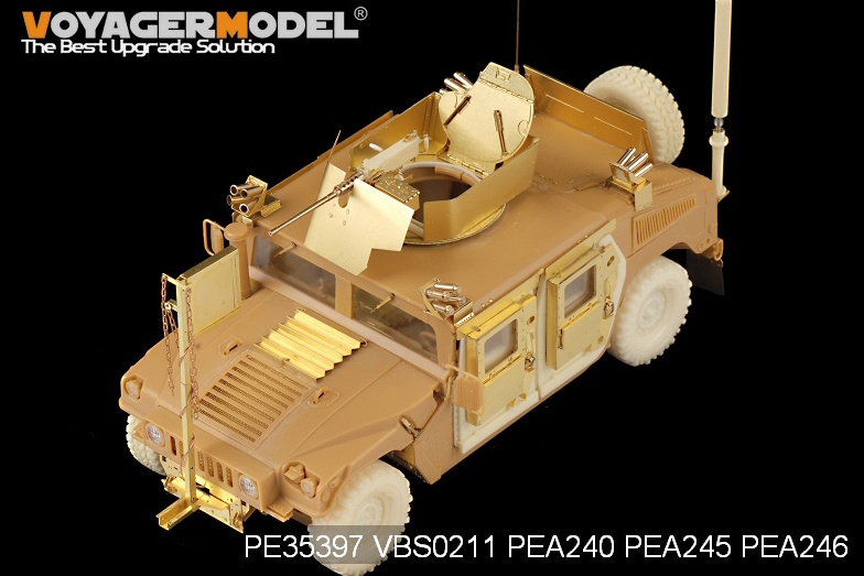 Voyager Model PEA246 Modern HUMVEE family bullet-proof door (For TAMIYA/BRONCO) 1/35 – imagen 6