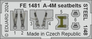Eduard BIG49434 A-4M Mod. 1970 detail set for Magic Factory 1/48 – immagine 5