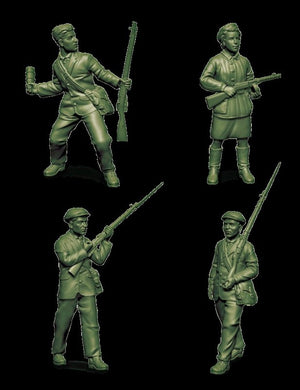 Zvezda 6181 Soviet Militia 1941 1/72 – Bild 3