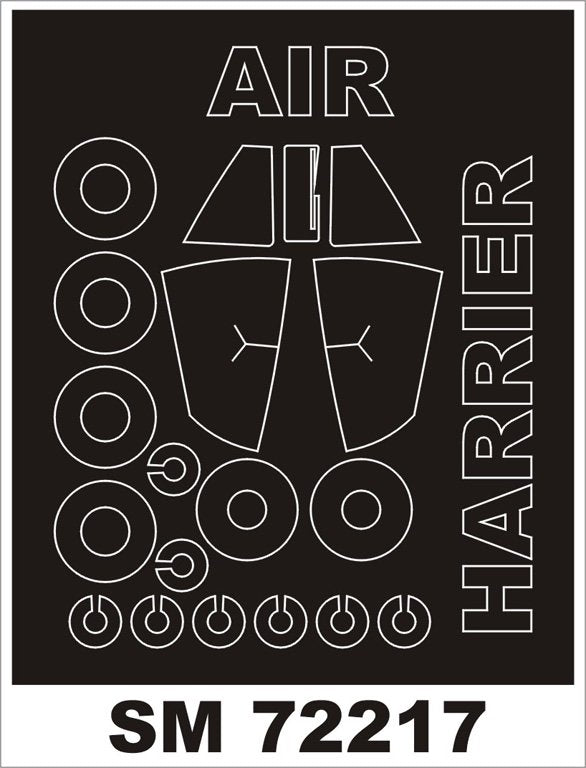 Montex SM72217 HS HARRIER GR.3 AIRFIX