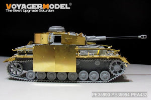 Maquette Voyager PE35993, char allemand Pz.Kpfw.IV Ausf.G (production tardive), base pour Border 35001, échelle 1/35 – image 6