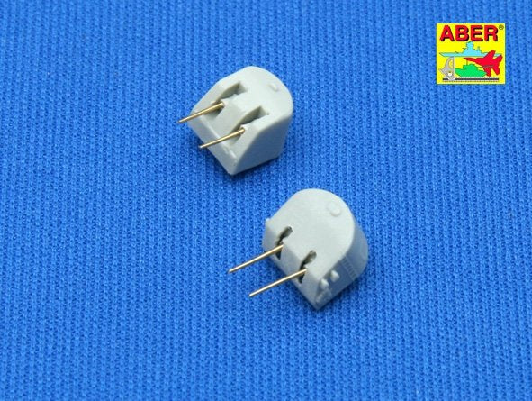 Aber 350L-07 Set of 12 pcs 127 mm universale barrels for U.S. Navy ships 1/350 – Bild 3
