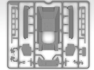 ICM 35340 10.5cm leFH 16(Sf) auf Geschutzwagen FCM36 (f) 1/35 – immagine 6