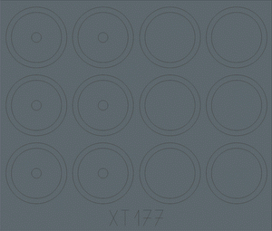 Eduard XT177 ASU-85 SPG (1956) wheels 1/35 TRUMPETER