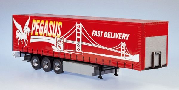 Italeri 3809 CURTAINSIDE TRAILER 1/24 – imagen 2
