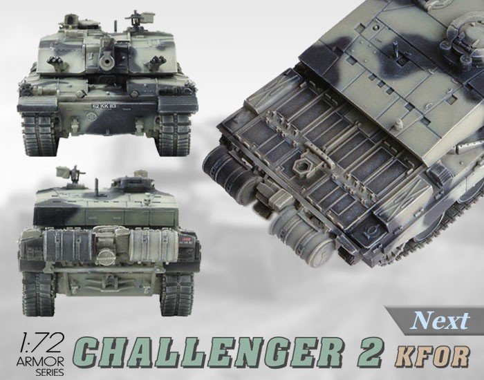 Dragon 7222 CHALLENGER II KFOR 1/72 – imagen 3