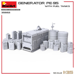 MiniArt 35662 Générateur PE-95 avec réservoirs de carburant 1/35 – image 2
