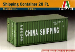 Conteneur maritime Italeri 3888 20 pieds (1/24)