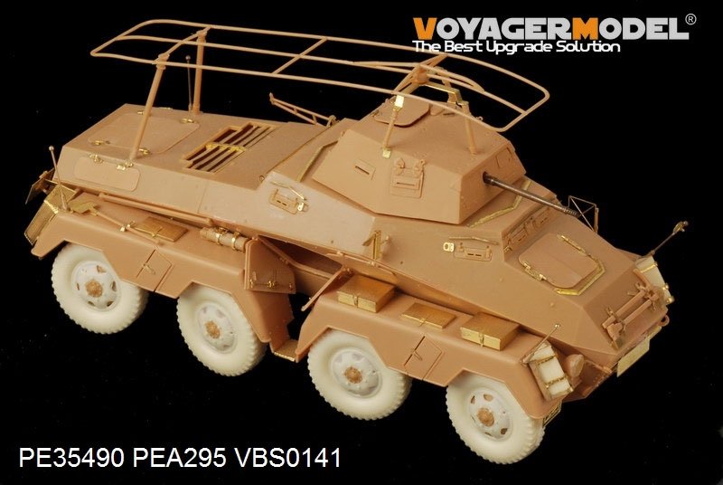 Voyager Model PE35490 WWII German Sd.Kfz.232 8 ROD early version for AFV 35232 1/35 – imagen 2