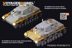 Voyager Model PE35554 WWII German Pz.Kpfw.IV Ausf.A Fenders For DROGON 6747 1/35 – image 4
