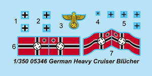 Trumpeter 05346 German Heavy Cruiser Blucher 1/350 – Bild 3