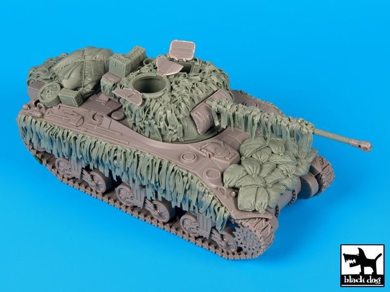 Black Dog T35138 British Sherman Firefly hessian tape N 1/35 – imagen 3
