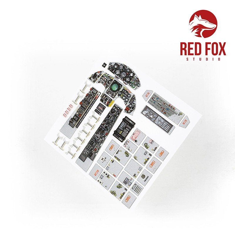 Red Fox Studio QS-32124 F-104S Starfighter (for Italeri kit) 1/32 – imagen 3
