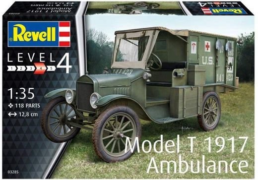 Revell 03285 Ambulance Modèle T 1917 1/35