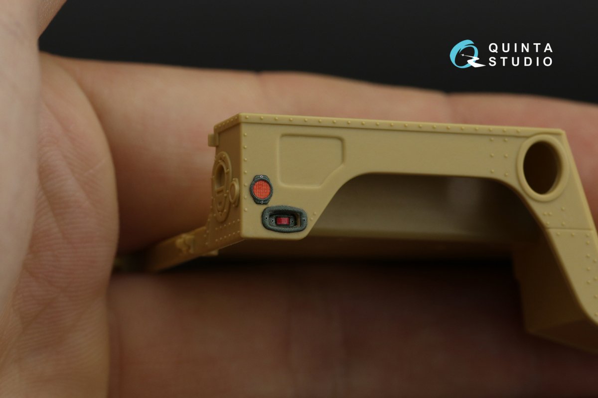 Quinta Studio QD35039 HUMVEE Family 3D-Printed &amp;amp; coloured Interior on decal paper (Tamiya) 1/35 – imagen 4