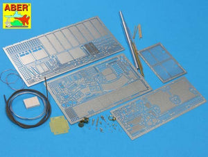 Aber 35K10 Pz.Kpfw. VI Ausf.E (Sd.Kfz.181) Tiger I – Late version (premium set) 1/35 – imagen 4