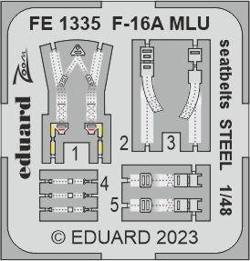 Eduard BIG49367 F-16A MLU KINETIC MODEL 1/48 – Bild 6