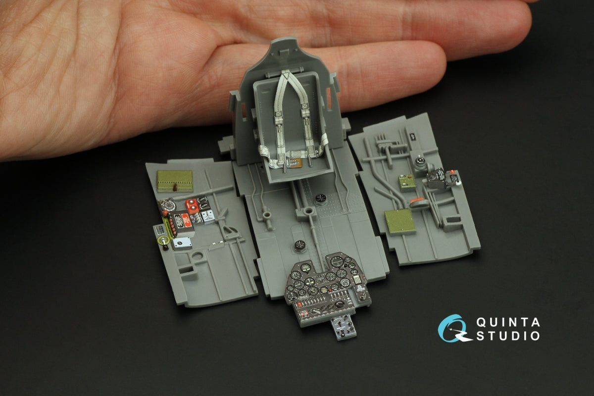 Quinta Studio QD32220 P-40N late 3D-Printed coloured Interior on decal paper (Hasegawa/Eduard) 1/32 – imagen 7