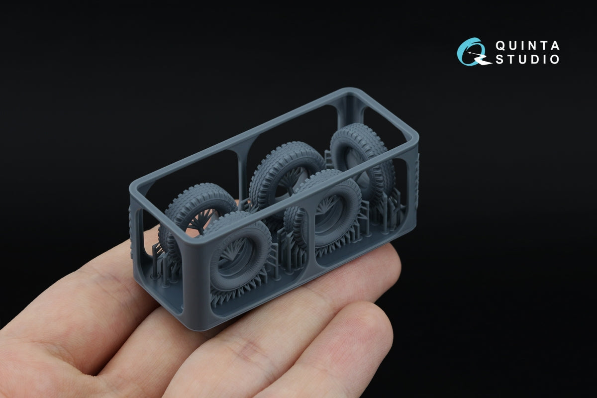 Quinta Studio QT43001 UAZ-469 Family tyre set (Zvezda) 1/43 – imagen 3