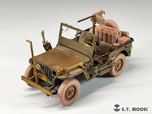 E.T. Model P35-156 U.S.Army Jeep Willys MB 1/4-ton 4x4 Truck Sagged Wheels 1/35 – imagen 5