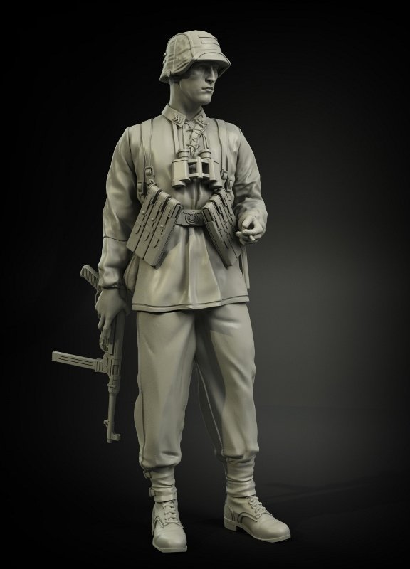 Panzer Art FI35-033 Sous-officier Waffen-SS Normandie 44 1/35