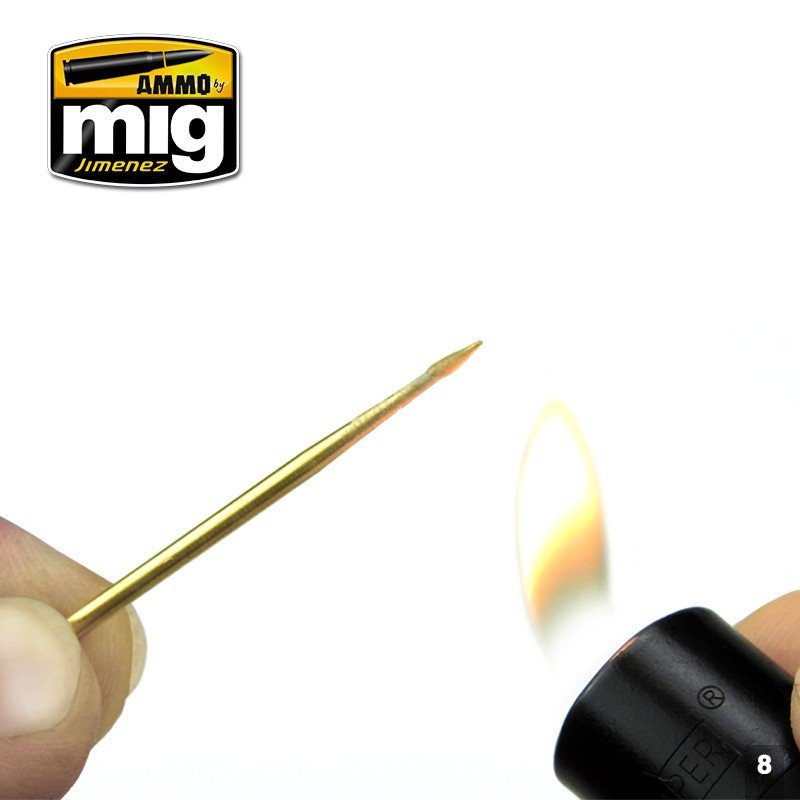AMMO of Mig Jimenez 8026 BRASS TOOTHPICKS – immagine 10