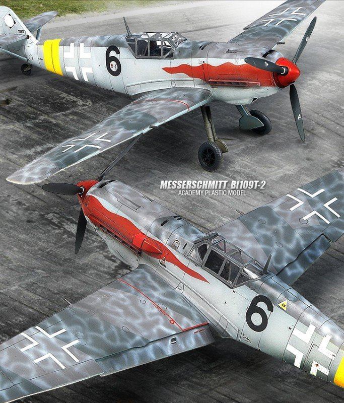 Academy 12225 MESSERSCHMITT Bf109T-2 1/48 – Bild 3