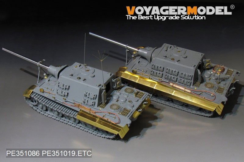 Voyager Model PE351086 WWII German Sd.Kfz.186 Jagdtiger Porsche Production Basic for Takom 1/35 – imagen 13