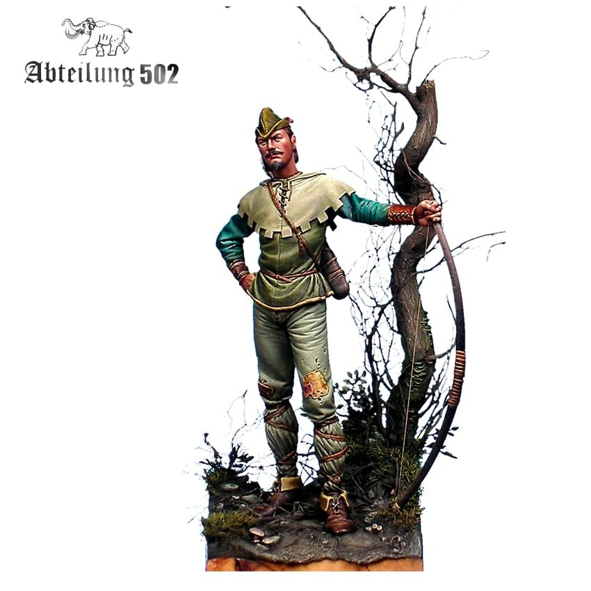 502 Abteilung ABT1019 ROBIN HOOD FORÊT DE SHERWOOD. RÉSINE 54MM. – image 2