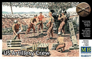 Master Box 3577 US Artillery Crew WW II 1/35