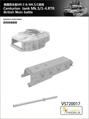 Vespid Models VS720017S Centurion Mk.5/1 - 4. RTR British Main Battle Tank - Deluxe Edition 1/72 – imagen 6